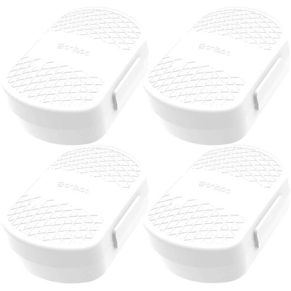 4 Porta Sabonetes Branco Portáteis Saboneteira Viagens Bolsa