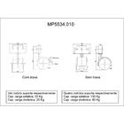 4 Rodinha Para Berço Rodízio Roda Chapa U 15mm 100kg