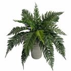 4 Samambaias Artificiais Para Decoração Rústica E Sofisticada