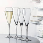 4 Taças De Champagne Em Cristal 240ml Aniversary Spiegelau