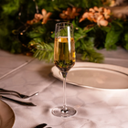 4 Taças De Cristal Espumante Champagne Eleganza Fracalanza