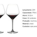 4 Taças De Cristal Fino Riedel Vinho Champanhe Luxo 770ml