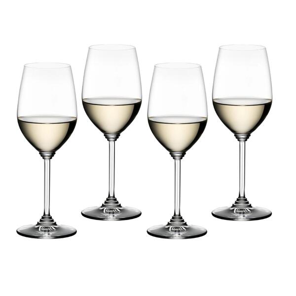 4 Taças De Vinho Riedel Restaurant Riesling Zinfandel 370ml