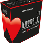 4 Taças Riedel Heart To Heart Oaked Chardonnay 670ml Branco