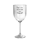 4 Taças Vinho Acrílico Personalizadas Enfermagem