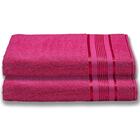 4 Toalhas Plus Size Grossa E Macia 80x180 Rosa+marrom
