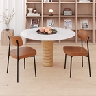 4 Un. Cadeira Fixa Estofada Mynna Courino