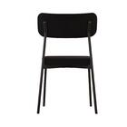 4 Un. Cadeira Fixa Estofada Mynna Tecido