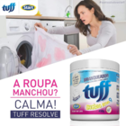 4 Unidades Branqueador Tira Manchas P/ Roupas Brancas Tuff St