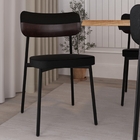 4 Unidades Cadeira Alloa Fixa C/4 Pés 50 X 44,7 X 83,8 Cm