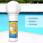 4 X Pastilha Clorador Flutuante Hcl Penta 5 Em 1 - Hidroall