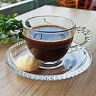 4 Xícaras De Chá Pires 180ml Travessa 30x15cm Prato 2 Andares