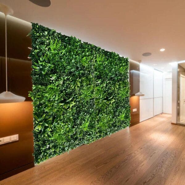 4m² Kit De Jardim Vertical Artificial Pronto Linha Premium Para ...