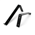 4pçs Mão Francesa Suporta 70kg O Par Prateleira 20cm Suporte