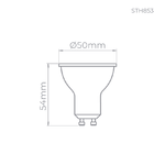 4w Dicroica Mr16 Eco 380lm 6500k Sth8534/65 Stella