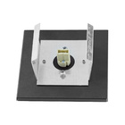 4x Arandela Box Cubo Pequena 6 Fachos PRETA + Led G9 5w Bivol