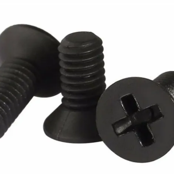 500 Pç Parafuso Máquina Cabeça Chata Phillips M5 5mm X 12mm