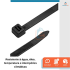 50 Abraçadeira Nylon Preta 530x9mm - Starfer