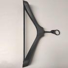 50 Cabides Antifurto 42cm Social Roupas Plástico Preto Adulto