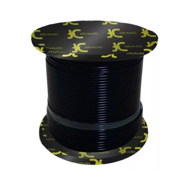 50 M Cabo De Aço 1/8 Revestido Pvc P/ Academia Flexível