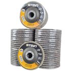 50 Peças Disco Flap Curvo 4.1/2 115mm Metais Ferrosos Grão 50