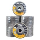 50 Peças Disco Flap Curvo 4.1/2 115mm Metais Ferrosos Grão 50