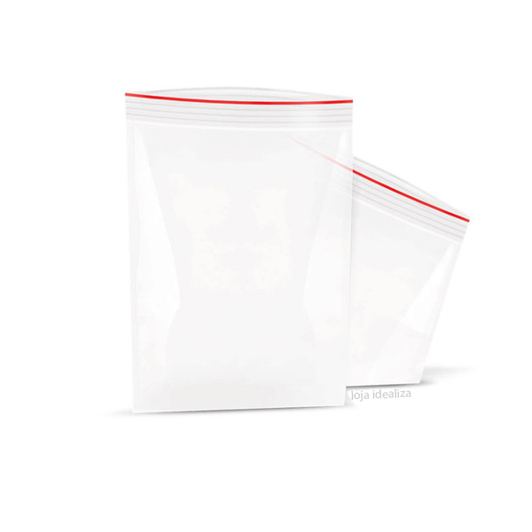 50 Saco Hermético Fecha Fácil Zip Freezer Multiuso N9 M