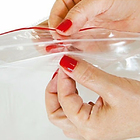 50 Saco Hermético Fecha Fácil Zip Freezer Multiuso N9 M