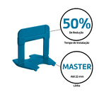 50 Un Espaçador Nivelador Master Famastil 1mm