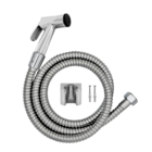 50 Unidades Ducha Higiênica Roda Em Metal Cromado C40 1.20m C