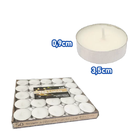 50 Velas Estilo Rechaud Com Suporte Em Alumínio Decorativo -