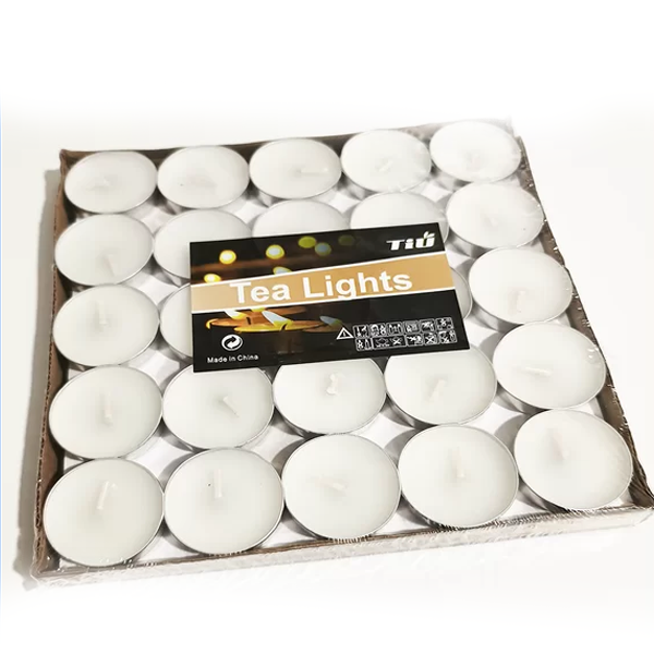 50 Velas Estilo Rechaud Com Suporte Em Alumínio Decorativo -