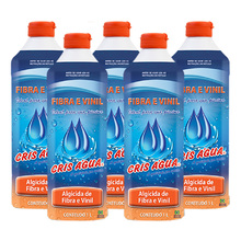 5 Algicida De Fibra E Vinil 1 Litro Cris Água