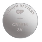 5 Baterias Pilhas 3v Gp Cr1616 1 Cartelas