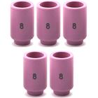 5 Bocal Ceramico Para Tocha Tig 13n12 Nº8 Wp-9 Wp-20 Wp-25 -