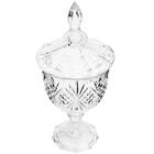 5 Bombonieres De Vidro Cristal Potiches Pedestal Lyor Dublin