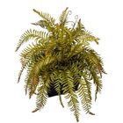 5 Buquês De Samambaia Artificial Verde Outonado Realista Para