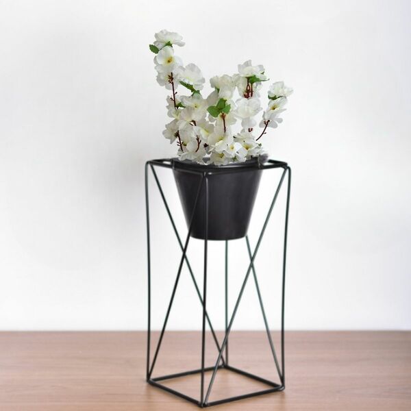 5 Cerejeiras Branca Artificial Com Flores Realistas Ideal Par