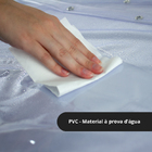 5 Cortina De Box Banheiro Transparente Flexível Antimofo