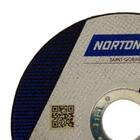 5 Disco De Corte Para Aço E Aço Inox 4 1/2" 115 X 1 X 22,23mm