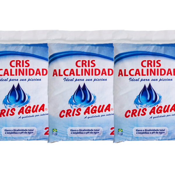 5 Elevador De Alcalinidade 2kg Cris Água