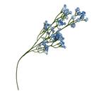 5 Galhos De Mosquitinho Azul Artificial Para Decoração Sofist