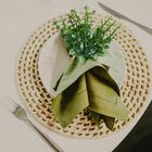 5 Maços de Mini Folhagens Artificiais com Eucalipto (30 Haste