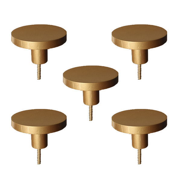 5 Organizador Suspenso Dourado Multifuncional - 6,5 Cm