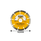 5 Peças Disco Diamantado Corte Seco 110mm Segmentado Stein