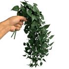 5 Pendentes De Planta Artificial Com Textura Realista (5 Galh