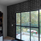 5 Placas 3d Espuma Autocolante Revestimento 68x68cm Tijolo Rú