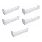 5 Prateleiras Testoni Decor Revisteiro 60x12x11,5cm
