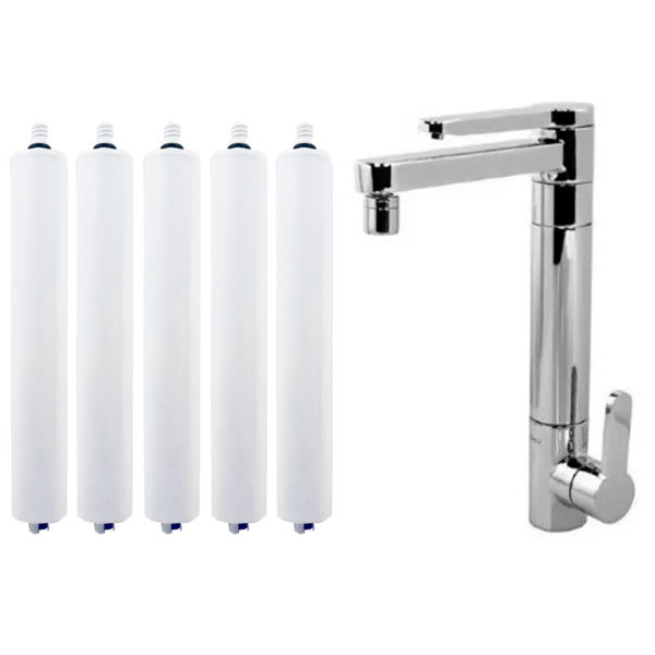 5 Refil Filtro Vela Torneira Deca Twin Couple 1148 1140 2240