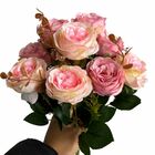 5 Rosas  Realistas Em Buquê Artificial Surpresa Romântica E D